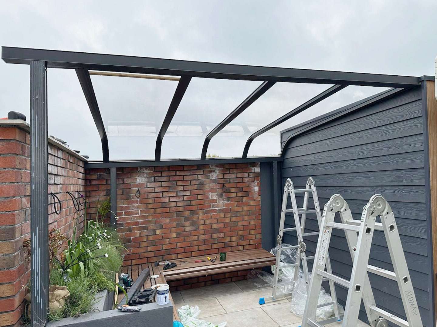 Aluminium Canopy, Navan road, Dublin.