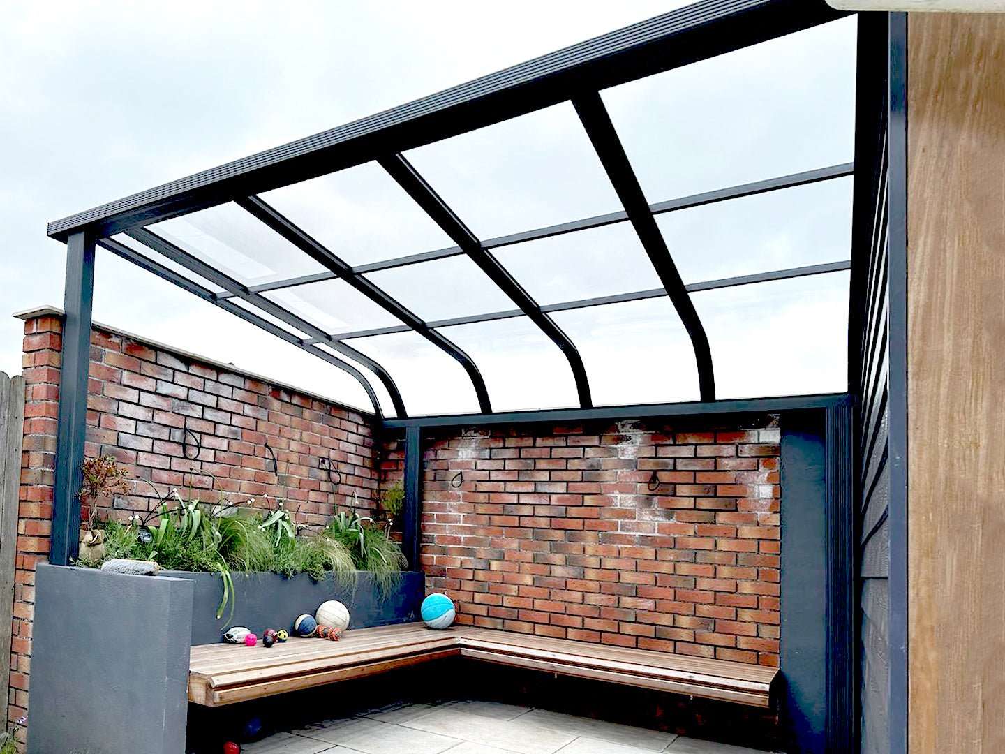 Aluminium Canopy, Navan road, Dublin.