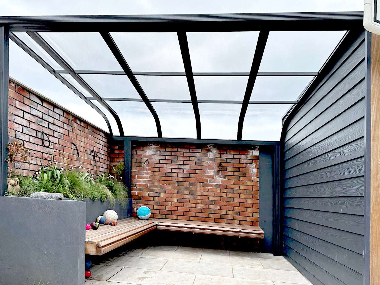 Aluminium Canopy, Navan road, Dublin.