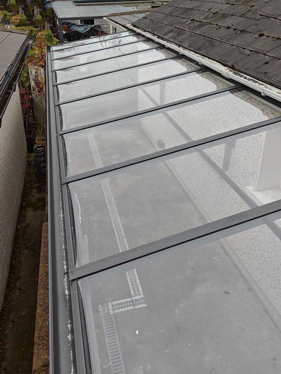 Custom made aluminium canopy