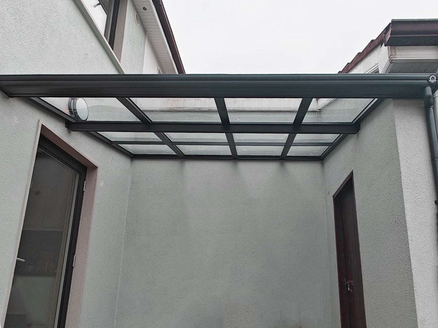 Bespoke aluminum canopy