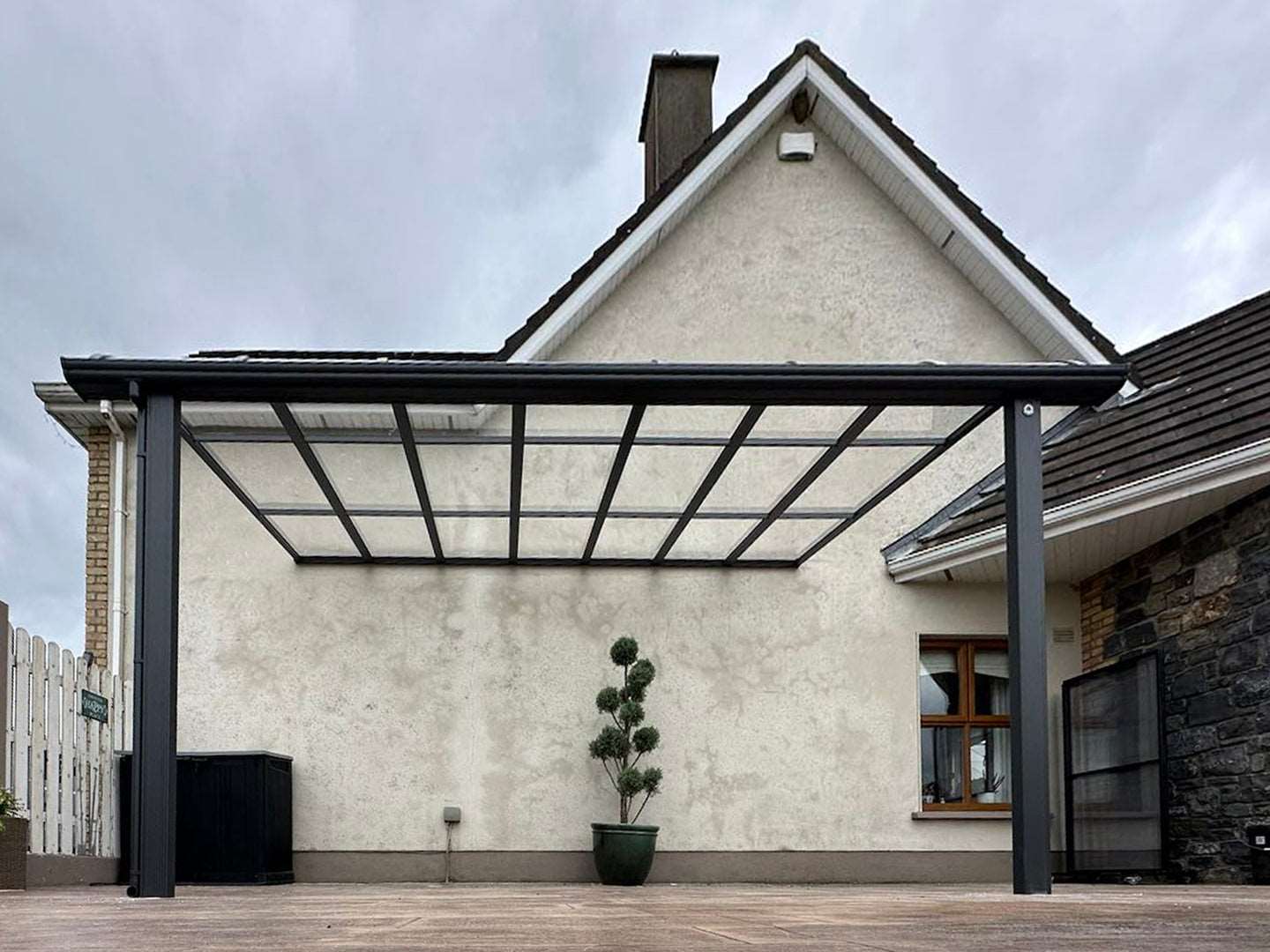 Custom size aluminum canopy