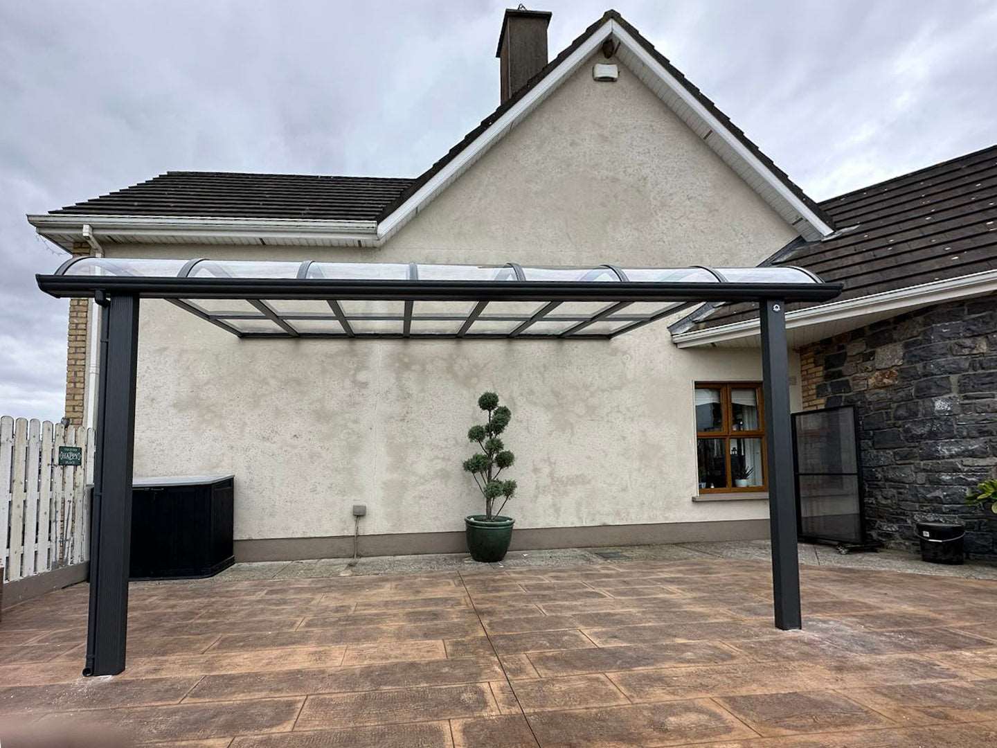 Custom size aluminum canopy