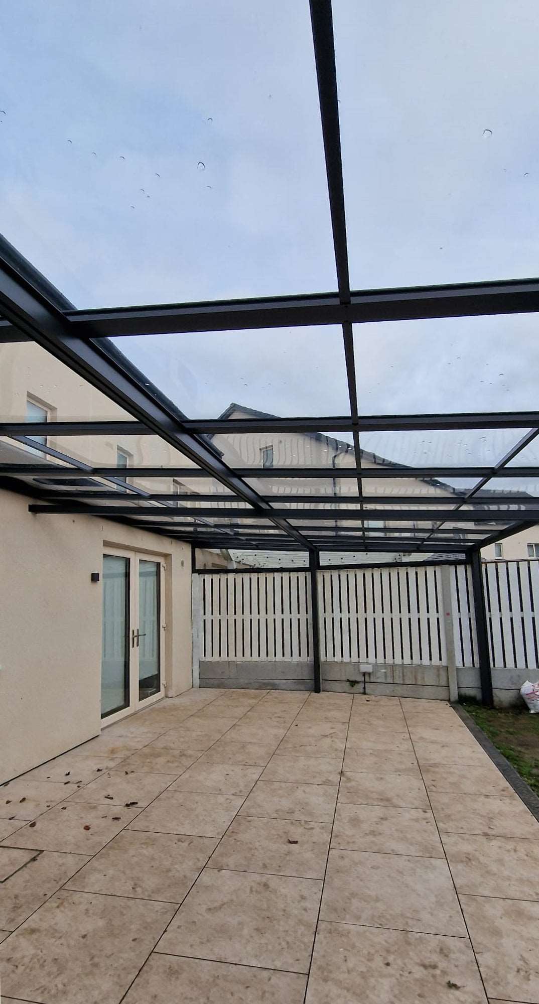 Aluminium canopy installed in Bellingsmore, Dublin 15