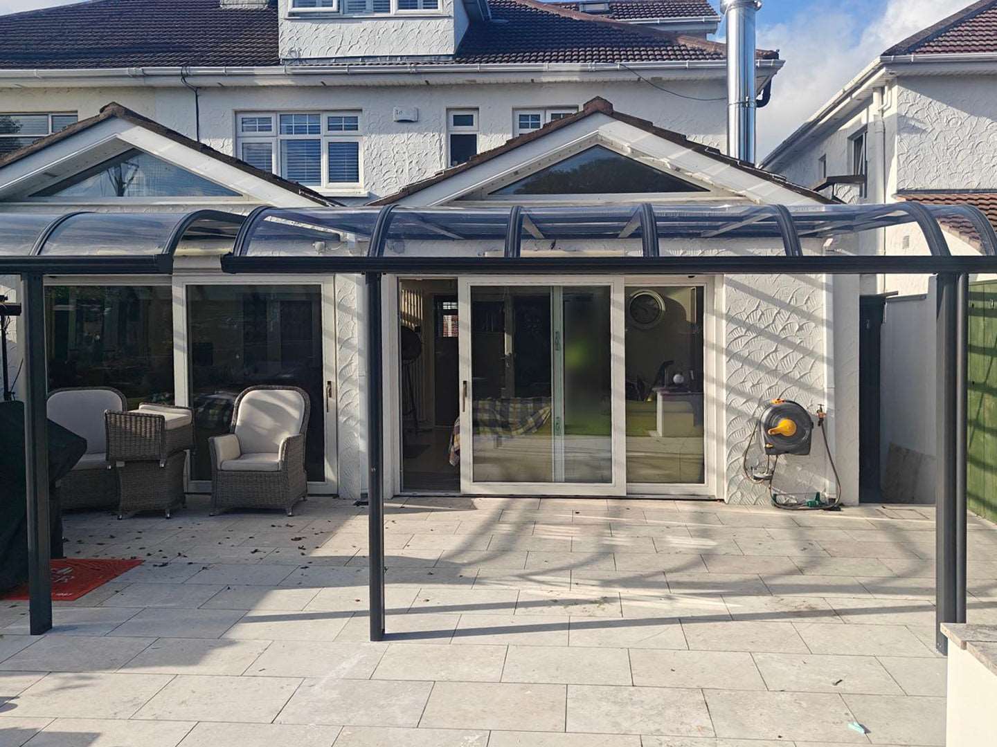 Patio aluminum canopy installers in Ireland