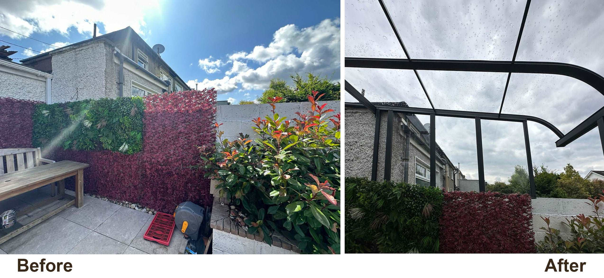 Aluminium canopy manufacturers and installers in Ireland