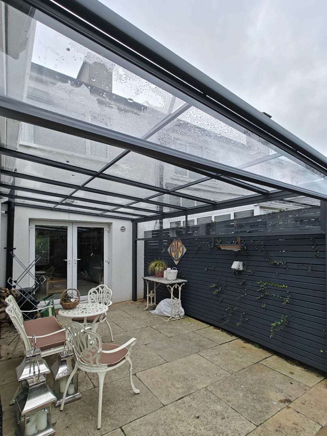 Patio aluminum canopy