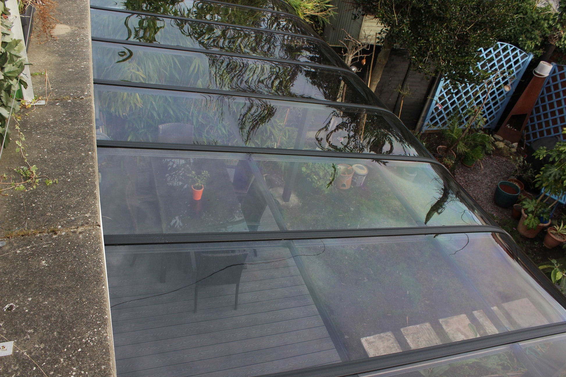 Harold's Cross, Aluminum Canopy with Decking