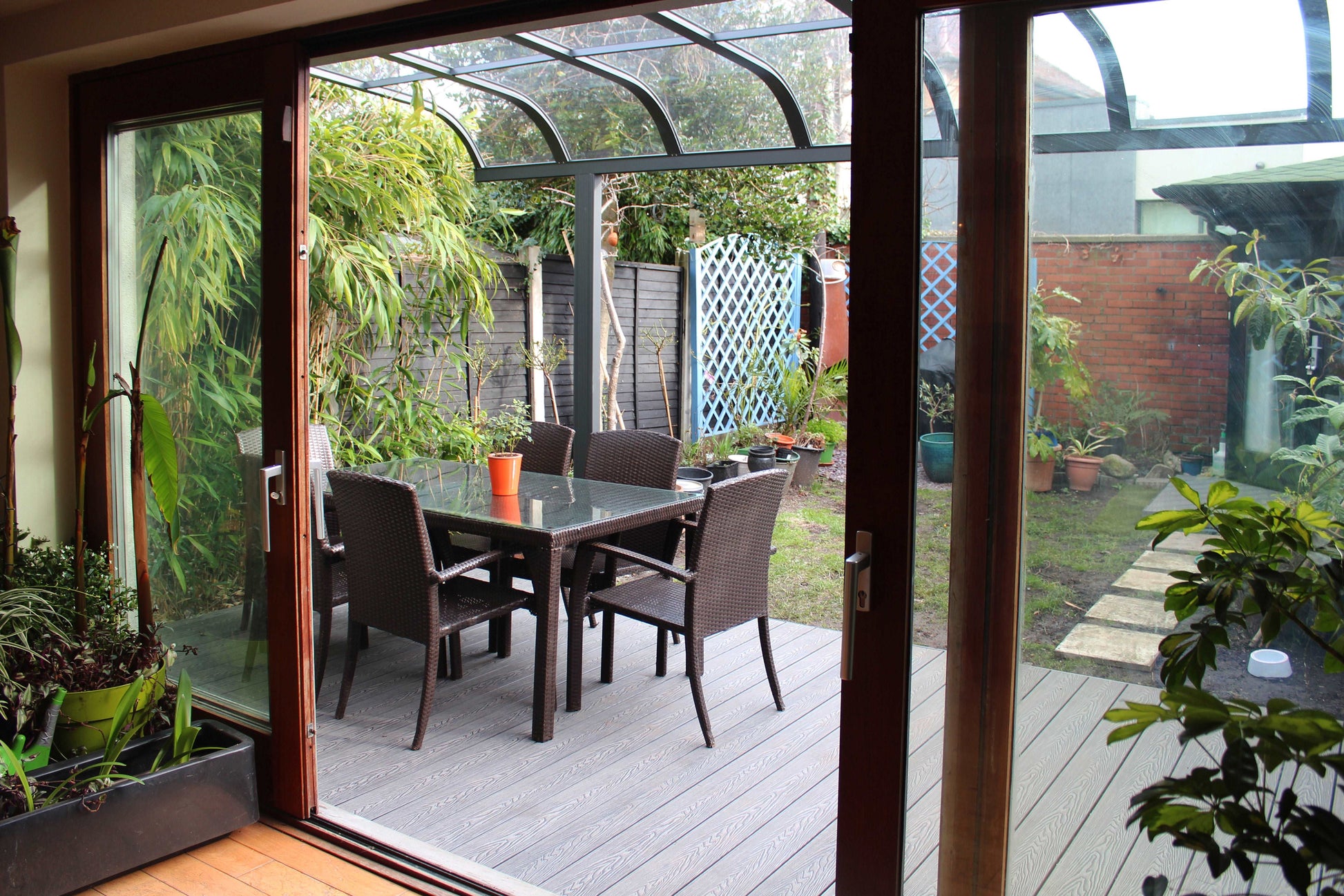 Harold's Cross, Aluminum Canopy with Decking