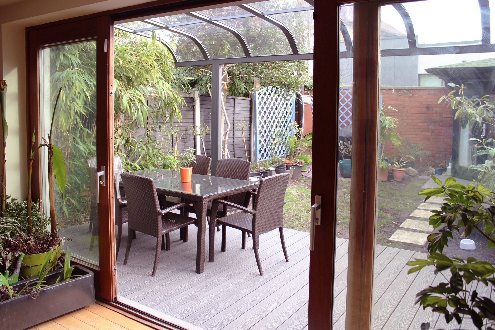 Harold's Cross, Aluminum Canopy with Decking