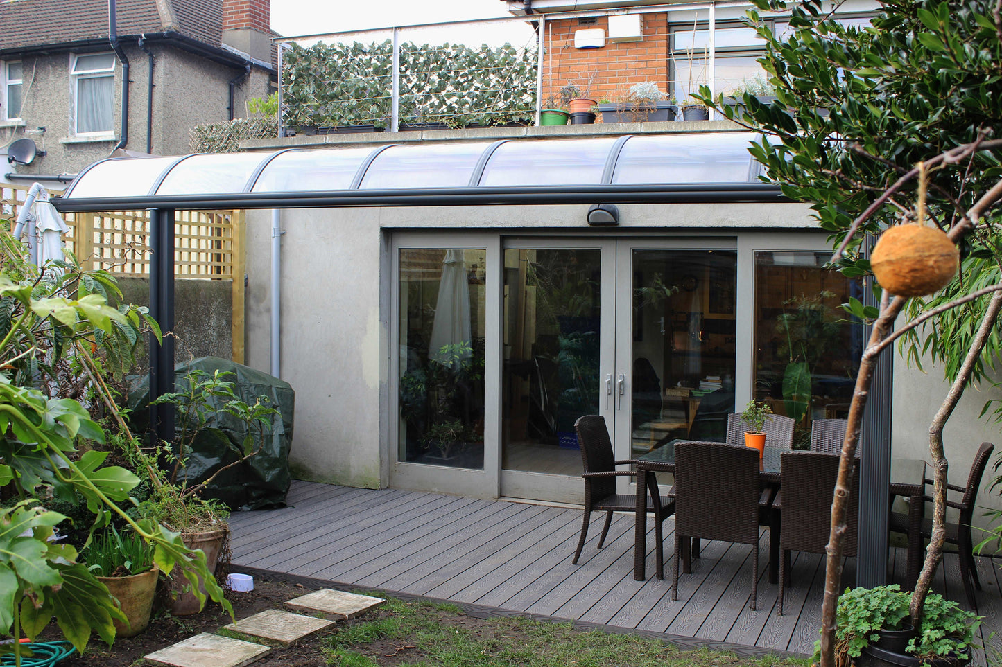 Harold's Cross, Aluminum Canopy with Decking