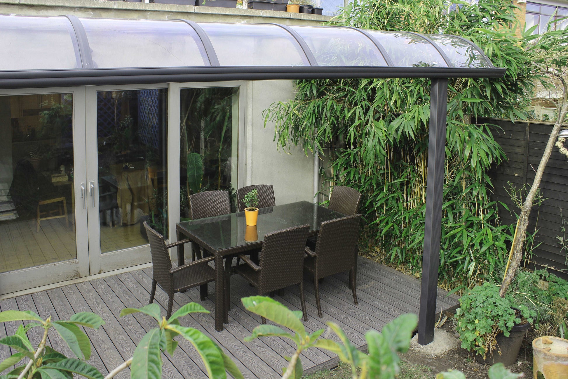 Harold's Cross, Aluminum Canopy with Decking