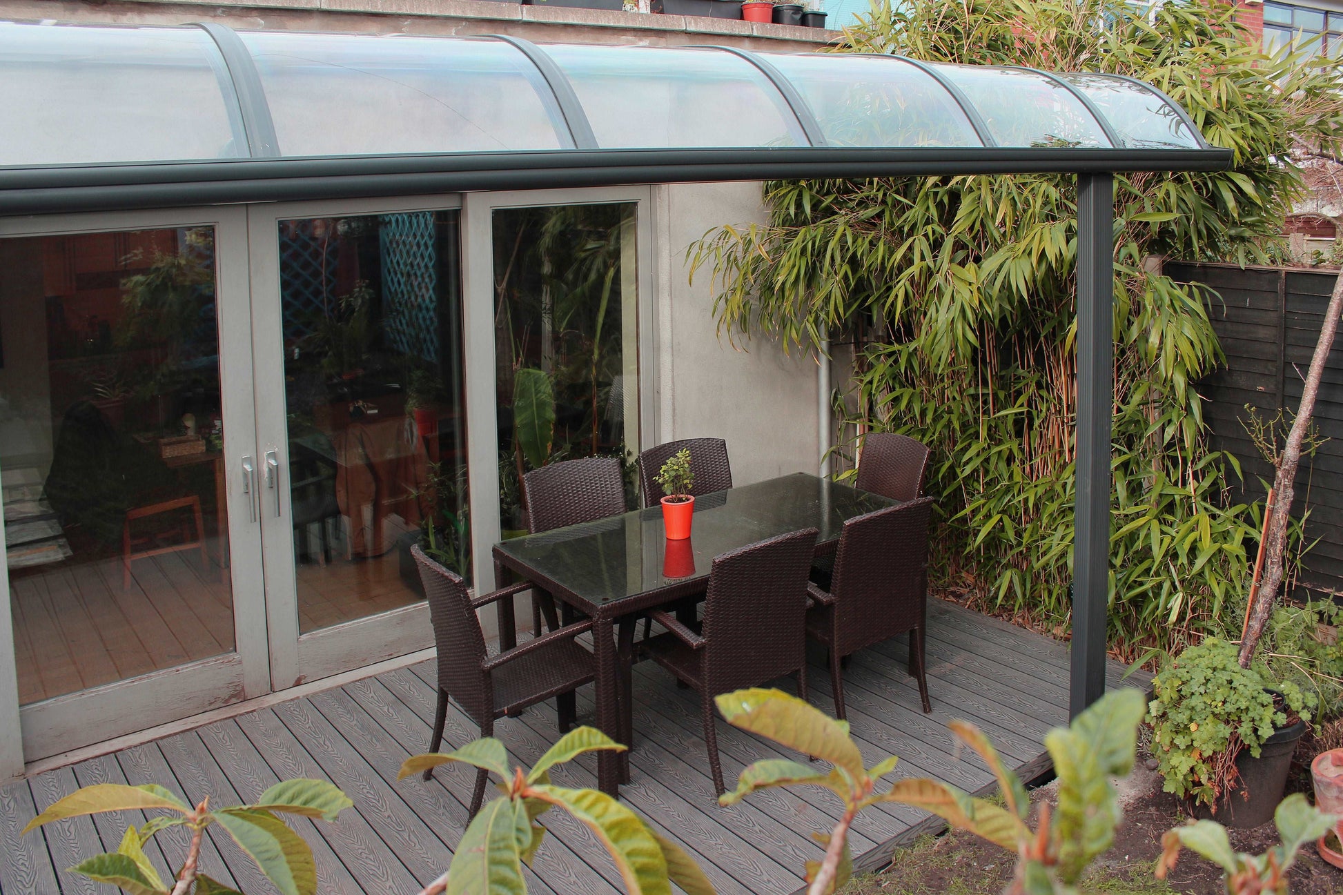 Harold's Cross, Aluminum Canopy with Decking