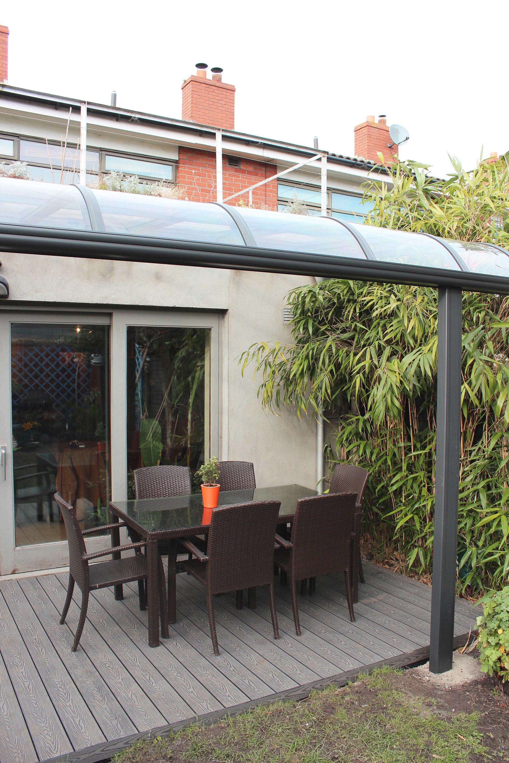 Harold's Cross, Aluminum Canopy with Decking