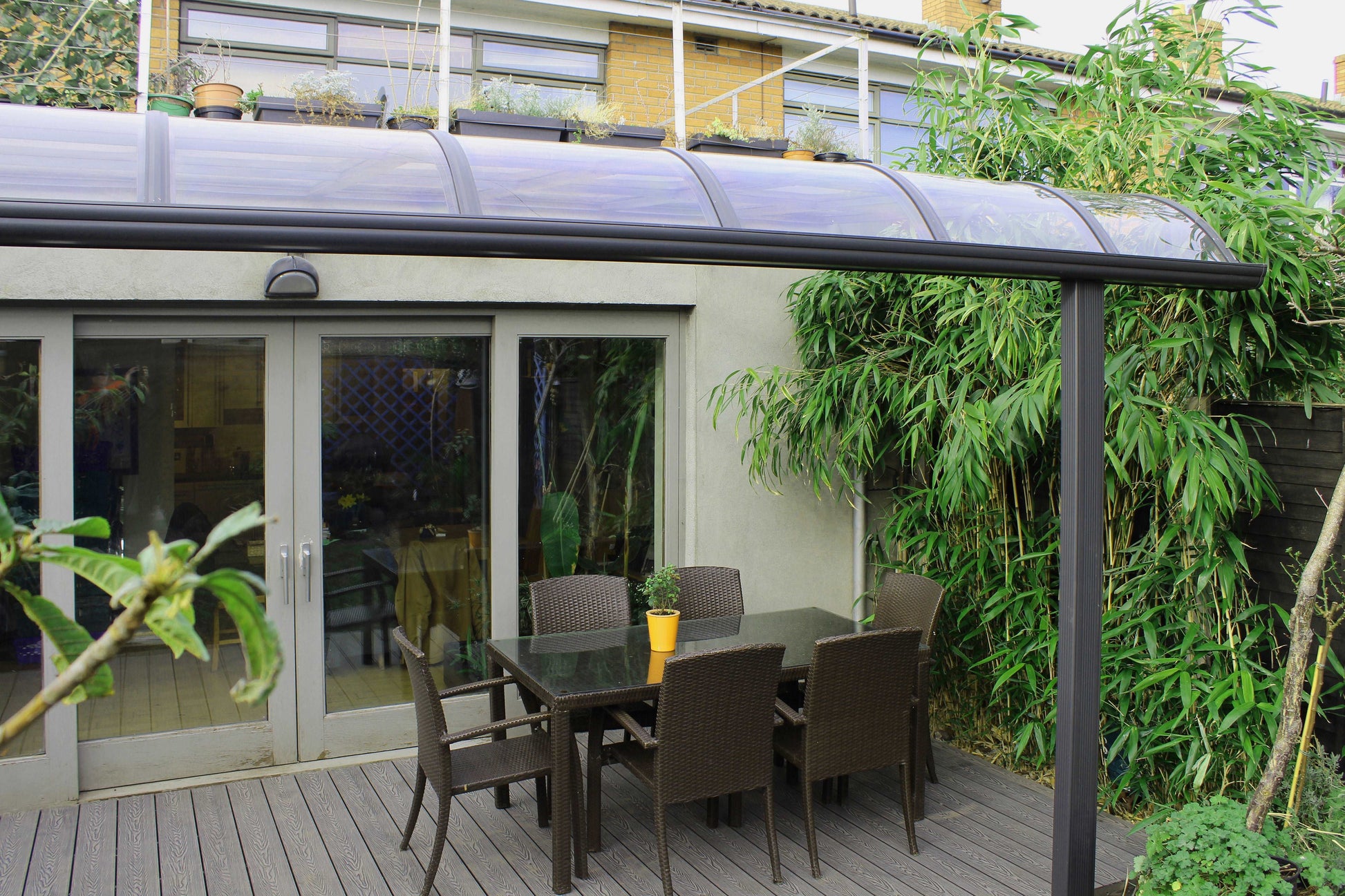 Harold's Cross, Aluminum Canopy with Decking