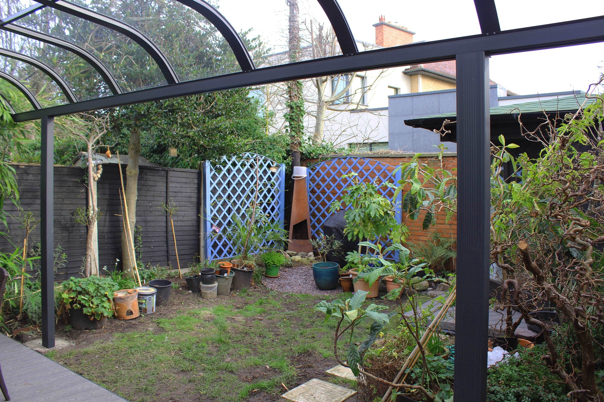 Harold's Cross, Aluminum Canopy with Decking