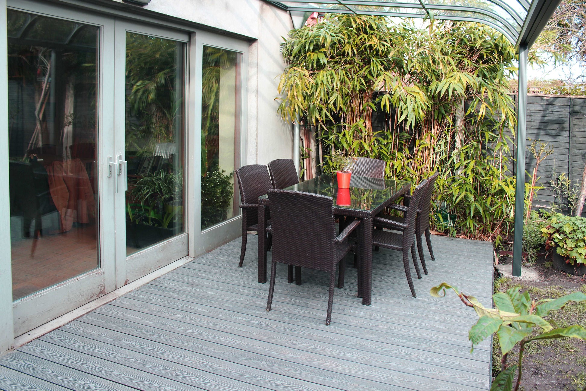 Harold's Cross, Aluminum Canopy with Decking