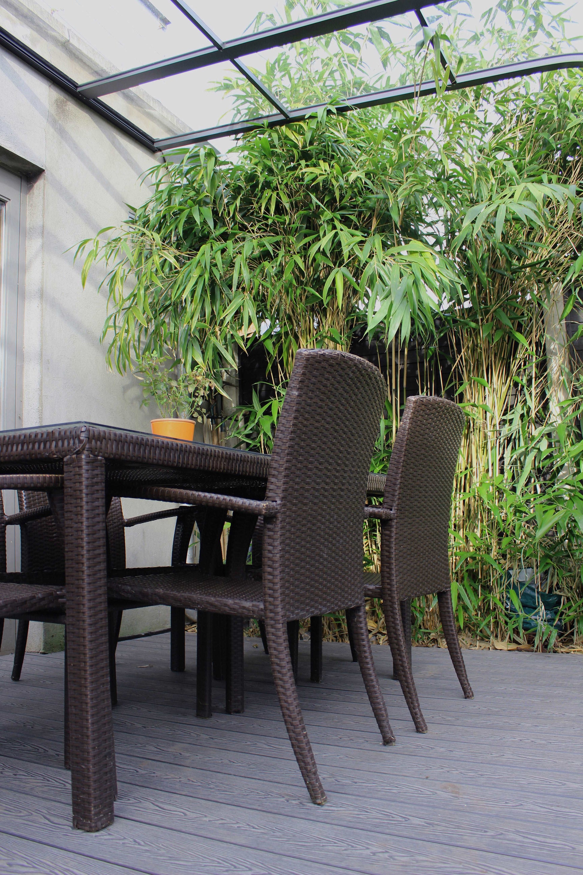 Harold's Cross, Aluminum Canopy with Decking