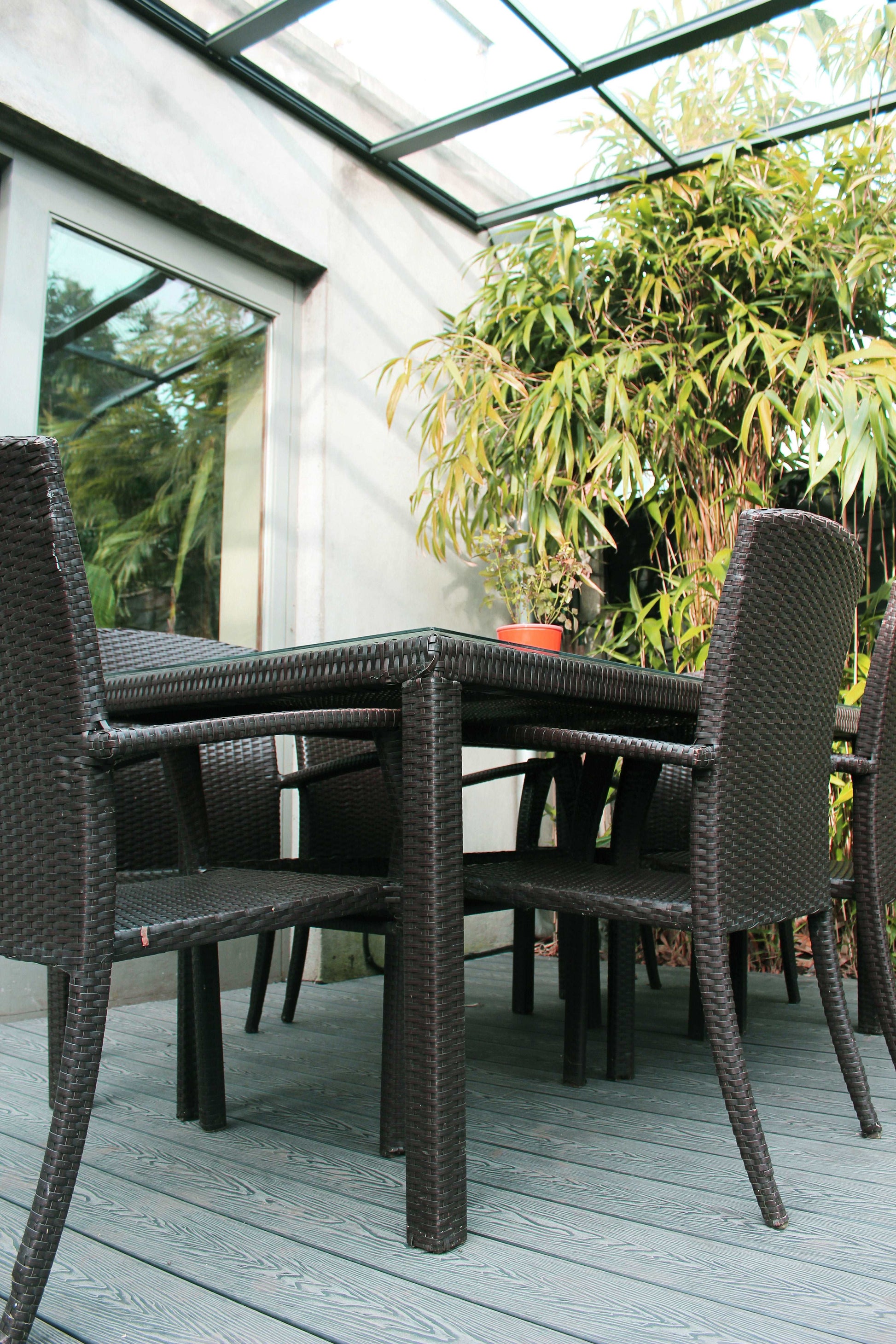 Harold's Cross, Aluminum Canopy with Decking