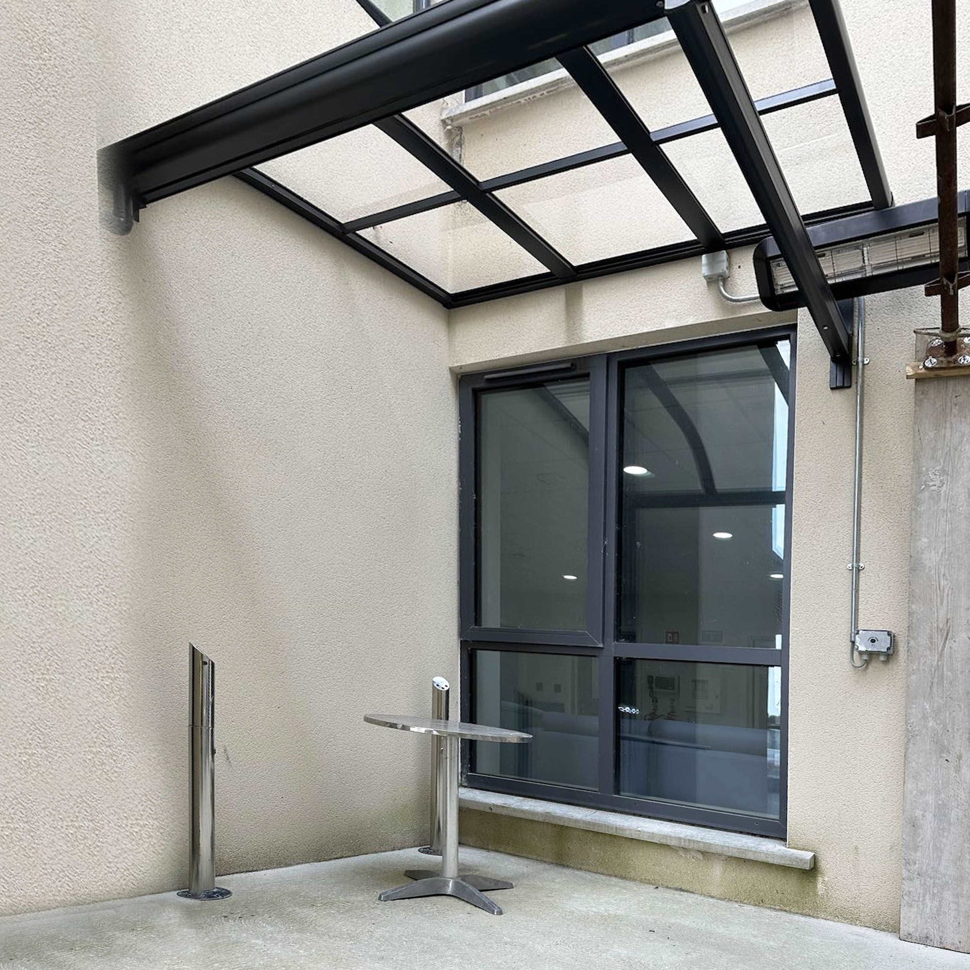 Aluminium canopy manufacturers in Ireland