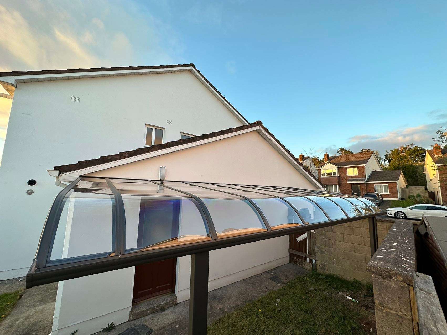 Aluminum Canopy in Newcastle Co. Limerick