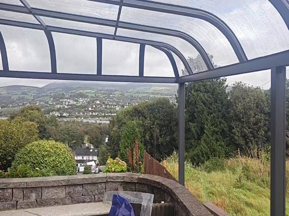 aluminium canopy installer in Ireland