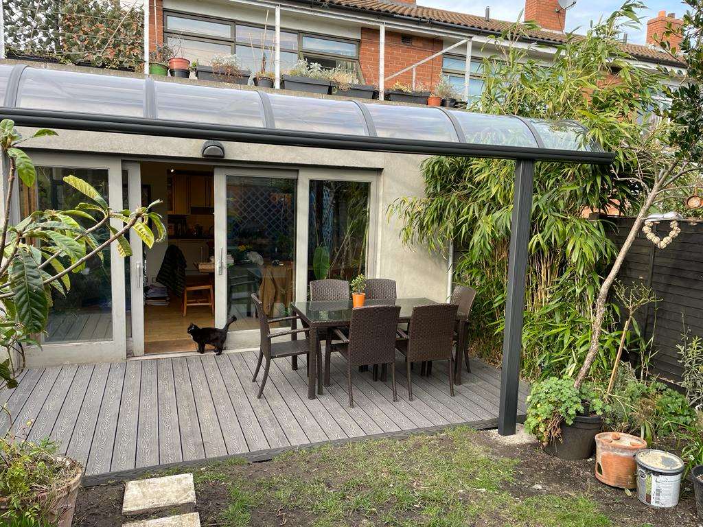 Harold's Cross, Aluminum Canopy with Decking