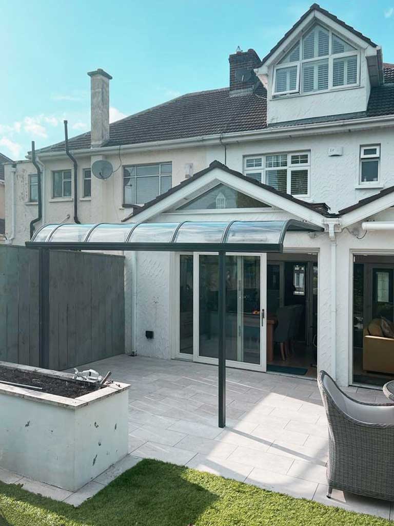 Aluminium Canopy Manufacturers and Installers in Ireland
