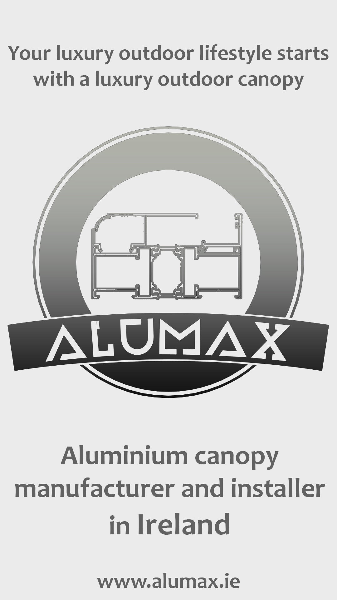 BESPOKE ALUMINIUM CANOPY MANUFACTURER IN IRELAND