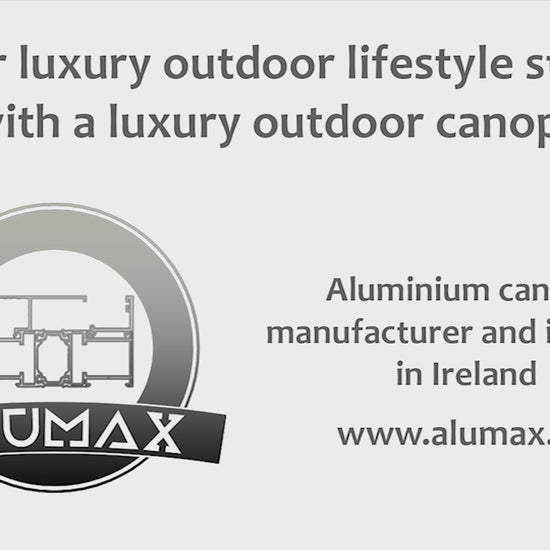 aluminium canopy manufacturer and installer in Ireland