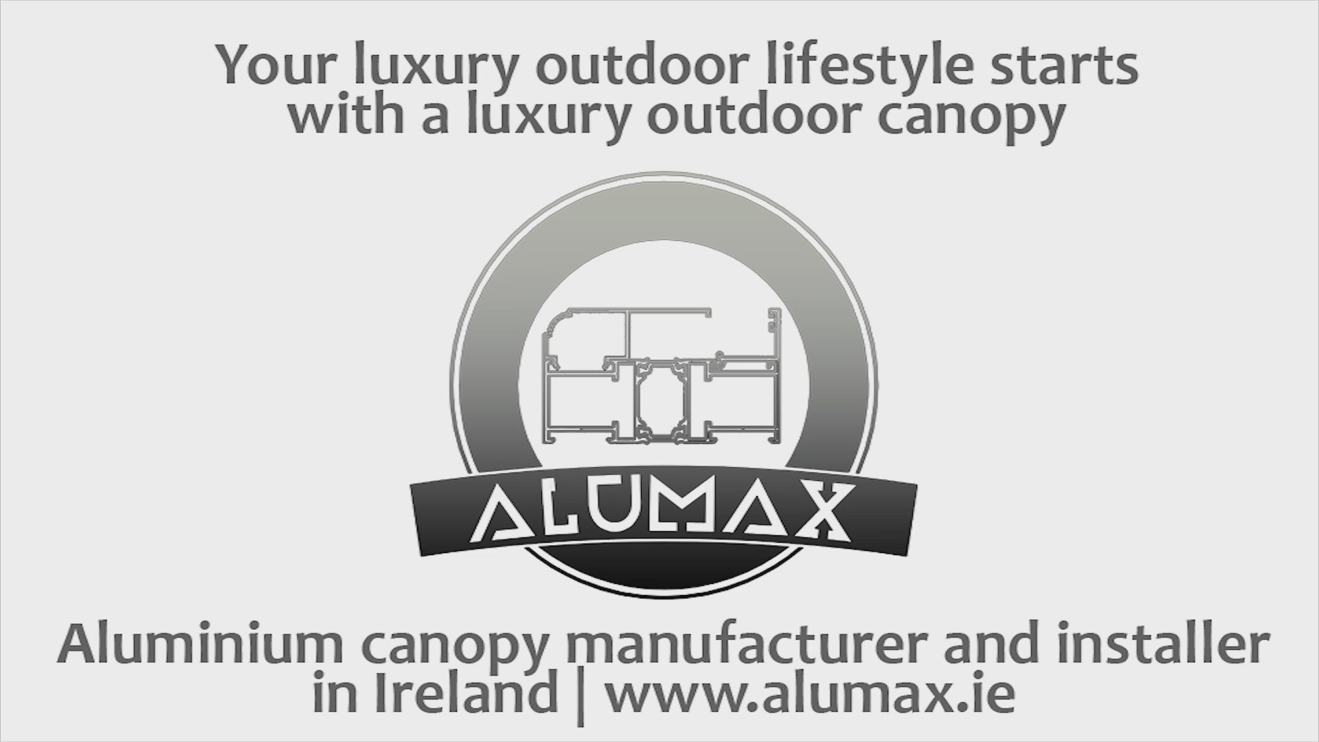 Aluminium canapies in Ireland