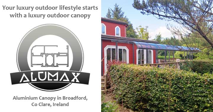 Aluminium Canopy in Broadford, Co Clare
