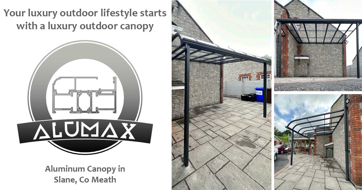 Aluminum Canopy in Slane, Co Meath