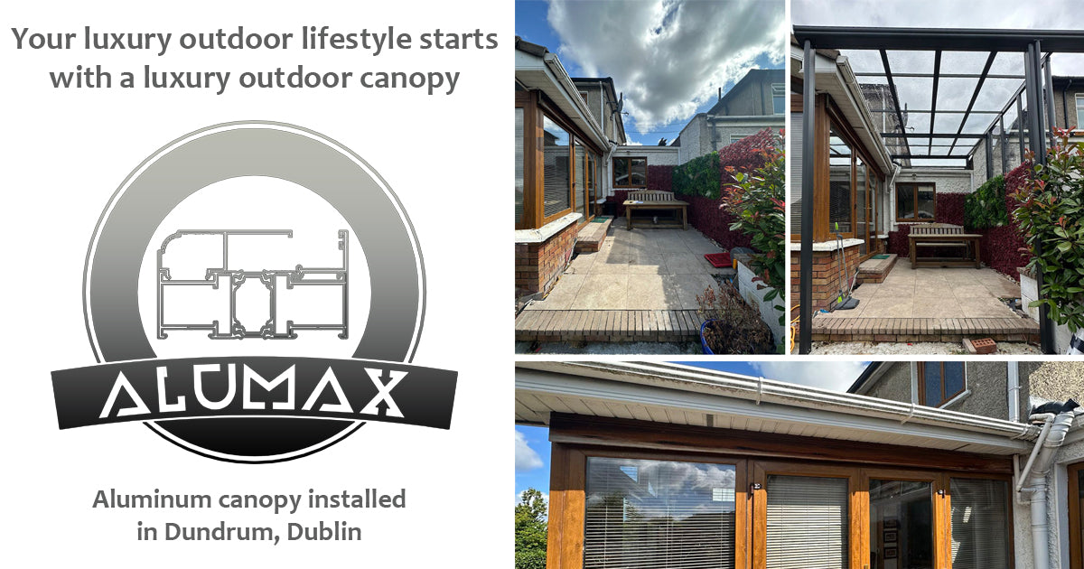 Aluminum Canopy in Dundrum, Dublin