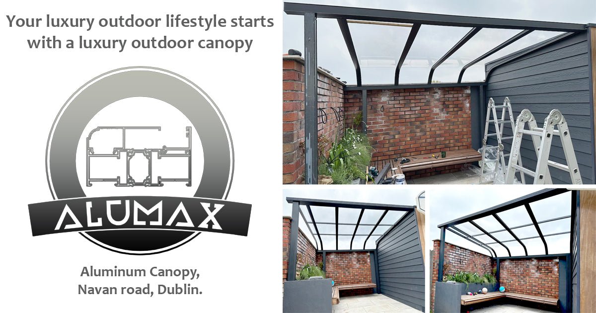 Aluminium Canopy, Navan road, Dublin.